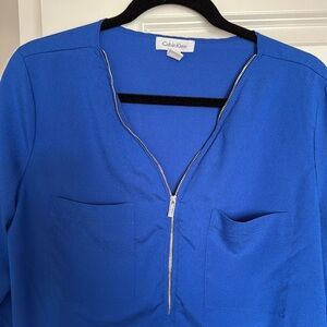 Calvin Klein Blue Dress Shirt